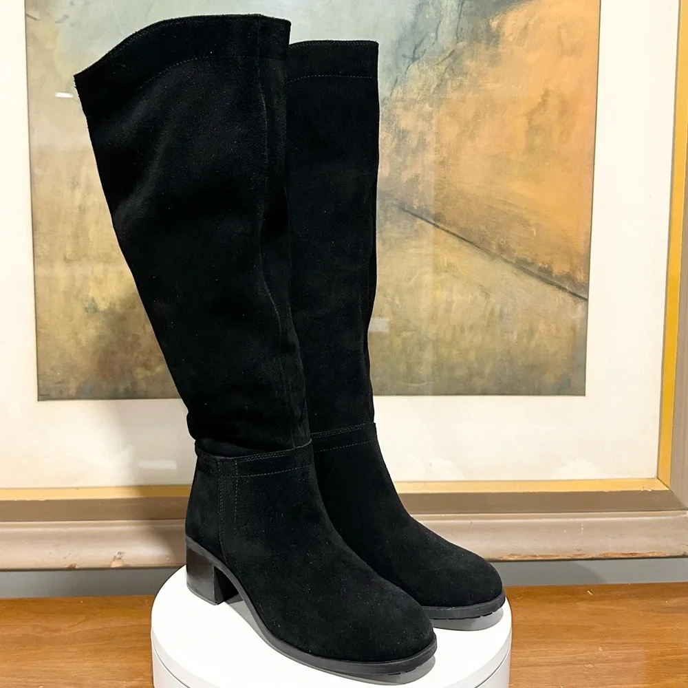 🌸BLONDO🌸Tatiana Waterproof Wide Calf Knee High Boot Size: 7W